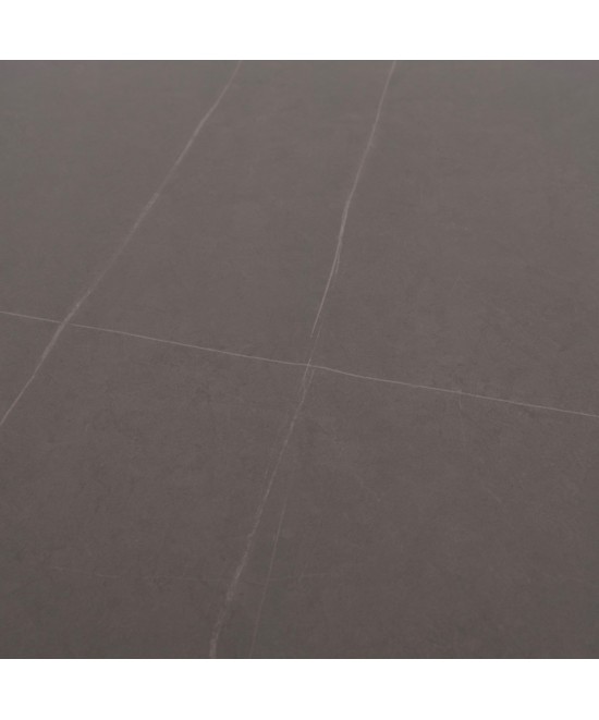 ΤΡΑΠΕΖΙ ΤΡΑΠΕΖΑΡΙΑΣ STAD HM6558.01 ΓΚΡΙ ΑΛΟΥΜΙΝΙΟ & SINTERED STONE TOP 220x100x75Υεκ