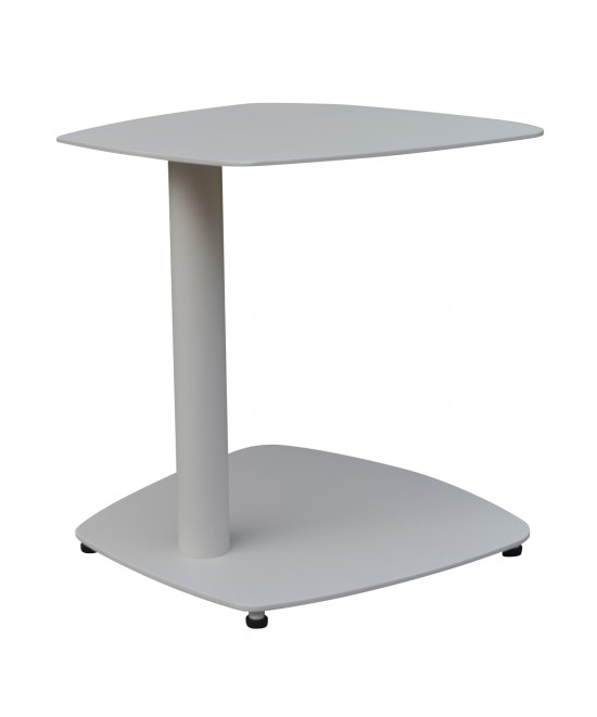 ΒΟΗΘΗΤΙΚΟ ΤΡΑΠΕΖΑΚΙ ΞΑΠΛΩΣΤΡΑΣ CARET HM6563.02 ΑΛΟΥΜΙΝΙΟ ΣΕ ΛΕΥΚΟ 40x39x42Υεκ