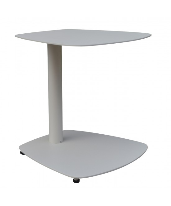 ΒΟΗΘΗΤΙΚΟ ΤΡΑΠΕΖΑΚΙ ΞΑΠΛΩΣΤΡΑΣ CARET HM6563.02 ΑΛΟΥΜΙΝΙΟ ΣΕ ΛΕΥΚΟ 40x39x42Υεκ