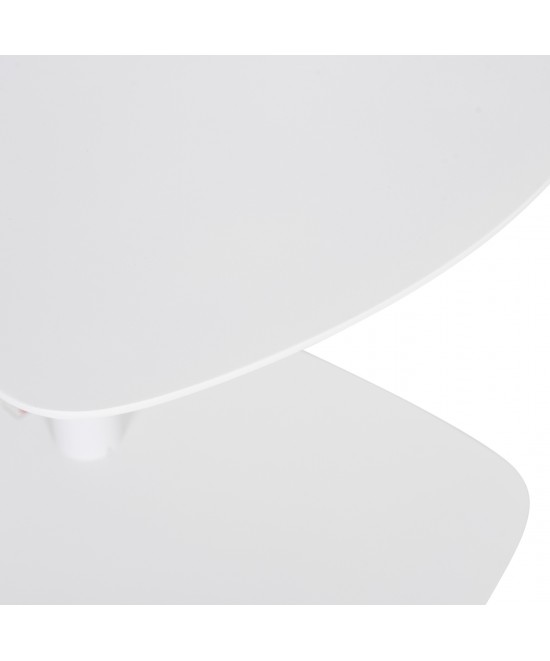 ΒΟΗΘΗΤΙΚΟ ΤΡΑΠΕΖΑΚΙ ΞΑΠΛΩΣΤΡΑΣ CARET HM6563.02 ΑΛΟΥΜΙΝΙΟ ΣΕ ΛΕΥΚΟ 40x39x42Υεκ