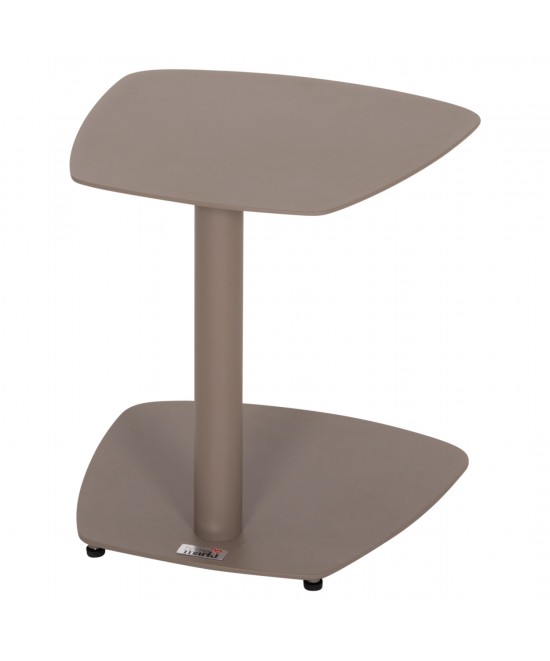 ΒΟΗΘΗΤΙΚΟ ΤΡΑΠΕΖΑΚΙ ΞΑΠΛΩΣΤΡΑΣ CARET HM6563.03 ΑΛΟΥΜΙΝΙΟ ΣΕ ΑΝΟΙΧΤΟ ΓΚΡΙ 40x39x42Υεκ