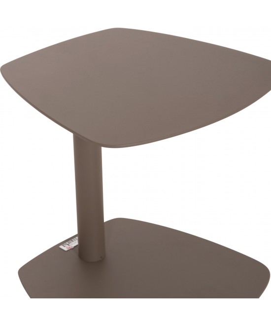 ΒΟΗΘΗΤΙΚΟ ΤΡΑΠΕΖΑΚΙ ΞΑΠΛΩΣΤΡΑΣ CARET HM6563.03 ΑΛΟΥΜΙΝΙΟ ΣΕ ΑΝΟΙΧΤΟ ΓΚΡΙ 40x39x42Υεκ