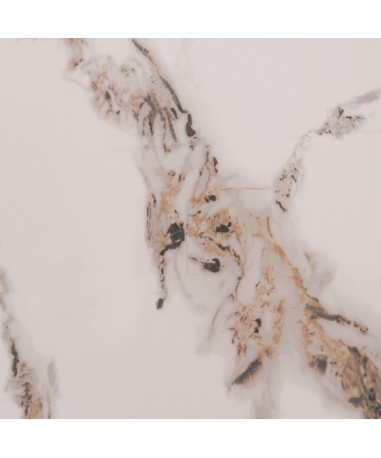 ΤΡΑΠΕΖΙ RAVEN HM18150.04 ΚΕΡΑΜΙΚΟ TOP ΜΕ ΟΨΗ ΛΕΥΚΟ/ΚΑΦΕ ΜΑΡΜΑΡΟ 160x80x74Υεκ.