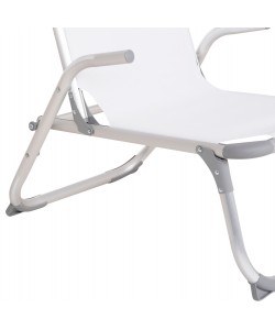 ΚΑΡΕΚΛΑΚΙ ΠΑΡΑΛΙΑΣ ΑΛΟΥΜΙΝΙΟΥ ΒΑΡ.ΤΥΠΟΥ ΥΠΕΡΥΨΩΜΕΝΟ ALMIRA HM6431.03 ΛΕΥΚΟ 53x68x80Υεκ