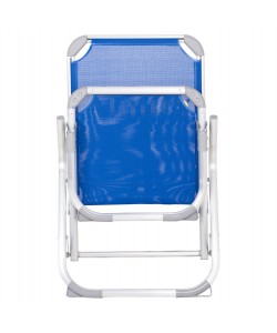 ΚΑΡΕΚΛΑΚΙ ΠΑΡΑΛΙΑΣ ΑΛΟΥΜΙΝΙΟΥ ΒΑΡ.ΤΥΠΟΥ ΥΠΕΡΥΨΩΜΕΝΟ ALMIRA HM6431.01 ΜΠΛΕ 53x68x80Υεκ