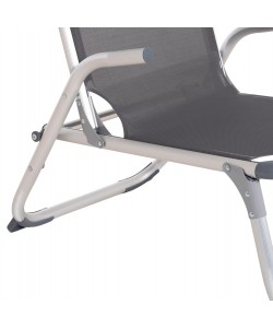 ΚΑΡΕΚΛΑΚΙ ΠΑΡΑΛΙΑΣ ΑΛΟΥΜΙΝΙΟΥ ΒΑΡ.ΤΥΠΟΥ ΥΠΕΡΥΨΩΜΕΝΟ ALMIRA HM6431.10 ΓΚΡΙ 53x68x80Υεκ