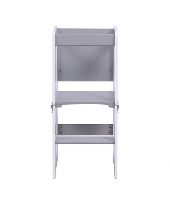 ΠΥΡΓΟΣ ΕΚΜΑΘΗΣΗΣ ΜΕ ΠΙΝΑΚΑ RICKI HM18345.03 ΞΥΛΟ ΠΕΥΚΟΥ ΛΕΥΚΟ/ΓΚΡΙ 37x40x84Υεκ