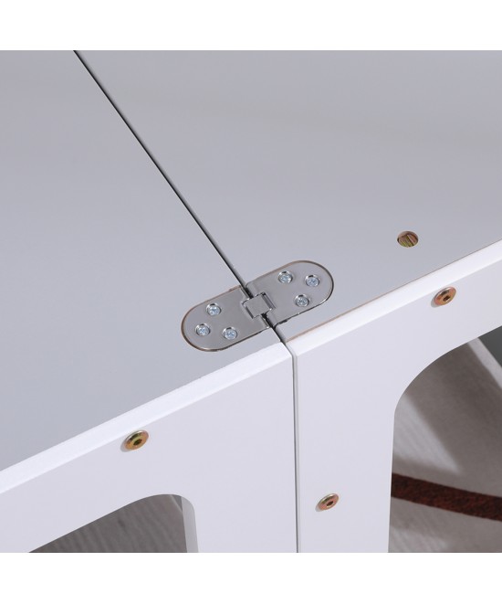 ΠΥΡΓΟΣ ΕΚΜΑΘΗΣΗΣ ΜΕ ΠΙΝΑΚΑ RICKI HM18345.03 ΞΥΛΟ ΠΕΥΚΟΥ ΛΕΥΚΟ/ΓΚΡΙ 37x40x84Υεκ