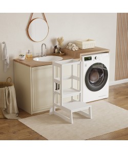 ΠΥΡΓΟΣ ΕΚΜΑΘΗΣΗΣ τ.MONTESSORI PEPE HM9291.03 ΞΥΛΟ ΠΕΥΚΟΥ ΛΕΥΚΟ 55x53x90Υεκ