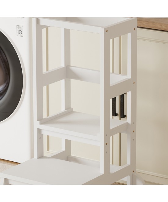 ΠΥΡΓΟΣ ΕΚΜΑΘΗΣΗΣ τ.MONTESSORI PEPE HM9291.03 ΞΥΛΟ ΠΕΥΚΟΥ ΛΕΥΚΟ 45.7x51x90Υεκ