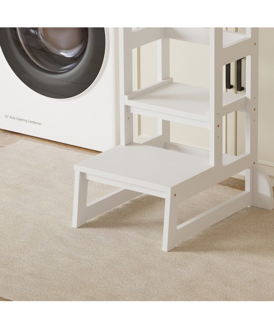 ΠΥΡΓΟΣ ΕΚΜΑΘΗΣΗΣ τ.MONTESSORI PEPE HM9291.03 ΞΥΛΟ ΠΕΥΚΟΥ ΛΕΥΚΟ 45.7x51x90Υεκ