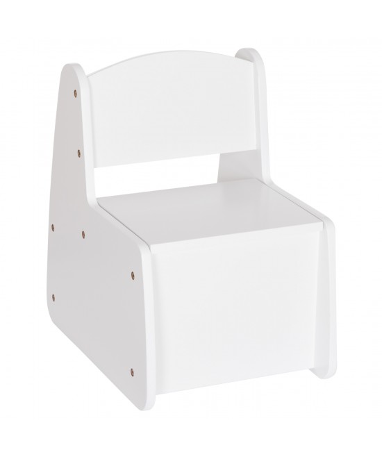 ΠΑΙΔΙΚΟ ΚΑΡΕΚΛΑΚΙ ΜΕ ΑΠΟΘ.ΧΩΡΟ RICKI HM18343.03 ΚΟΝΤΡΑΠΛΑΚΕ/MDF ΛΕΥΚΟ 33x43x47Υεκ