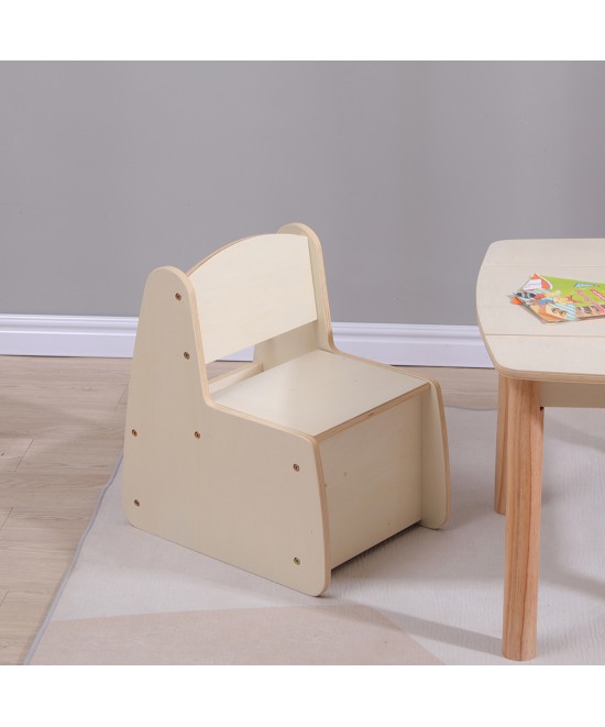 ΠΑΙΔΙΚΟ ΚΑΡΕΚΛΑΚΙ ΜΕ ΑΠΟΘ.ΧΩΡΟ RICKI HM18343.01 ΚΟΝΤΡΑΠΛΑΚΕ/MDF ΦΥΣΙΚΟ 33x43x47Υεκ