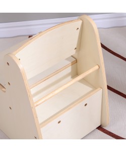 ΠΑΙΔΙΚΟ ΚΑΡΕΚΛΑΚΙ ΜΕ ΑΠΟΘ.ΧΩΡΟ RICKI HM18343.01 ΚΟΝΤΡΑΠΛΑΚΕ/MDF ΦΥΣΙΚΟ 33x43x47Υεκ