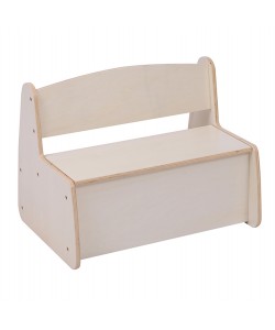 ΠΑΓΚΑΚΙ ΠΑΙΔΙΚΟ ΜΕ ΑΠΟΘ.ΧΩΡΟ RICKI HM18342.01 MDF & ΚΟΝΤΡΑΠΛΑΚΕ ΦΥΣΙΚΟ 63x43x47Υεκ