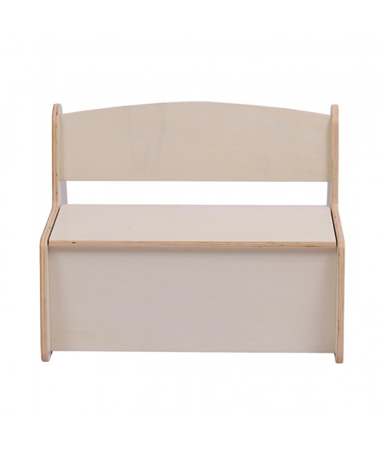 ΠΑΓΚΑΚΙ ΠΑΙΔΙΚΟ ΜΕ ΑΠΟΘ.ΧΩΡΟ RICKI HM18342.01 MDF & ΚΟΝΤΡΑΠΛΑΚΕ ΦΥΣΙΚΟ 63x43x47Υεκ