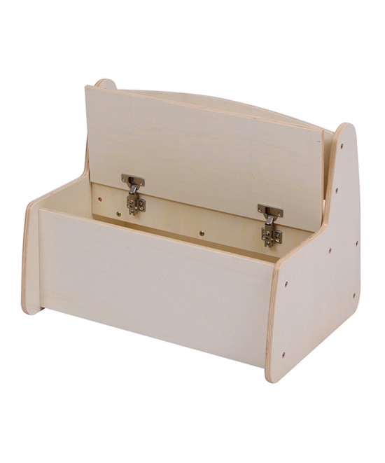 ΠΑΓΚΑΚΙ ΠΑΙΔΙΚΟ ΜΕ ΑΠΟΘ.ΧΩΡΟ RICKI HM18342.01 MDF & ΚΟΝΤΡΑΠΛΑΚΕ ΦΥΣΙΚΟ 63x43x47Υεκ