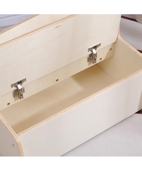 ΠΑΓΚΑΚΙ ΠΑΙΔΙΚΟ ΜΕ ΑΠΟΘ.ΧΩΡΟ RICKI HM18342.01 MDF & ΚΟΝΤΡΑΠΛΑΚΕ ΦΥΣΙΚΟ 63x43x47Υεκ