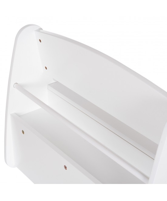 ΠΑΓΚΑΚΙ ΠΑΙΔΙΚΟ ΜΕ ΑΠΟΘ.ΧΩΡΟ RICKI HM18342.03 MDF & ΚΟΝΤΡΑΠΛΑΚΕ ΛΕΥΚΟ 63x43x47Υεκ