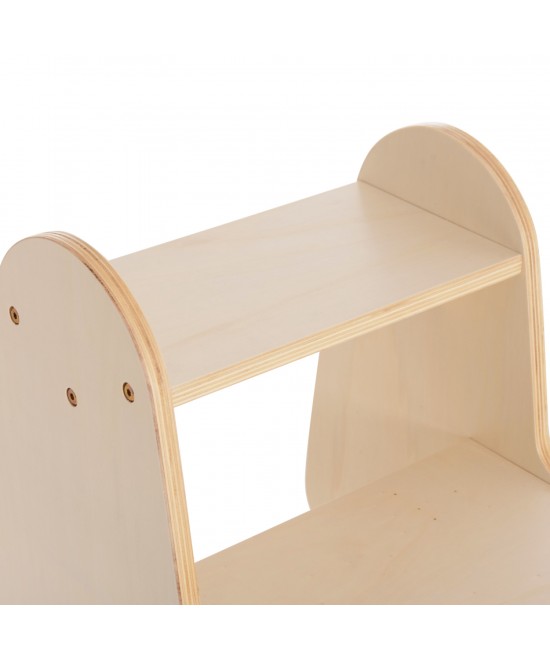 ΠΑΙΔΙΚΗ ΣΚΑΛΑ/ΣΚΑΜΠΟ RICKI HM18340.01 MDF & ΚΟΝΤΡΑΠΛΑΚΕ ΦΥΣΙΚΟ 33x43.5x40.5Υεκ