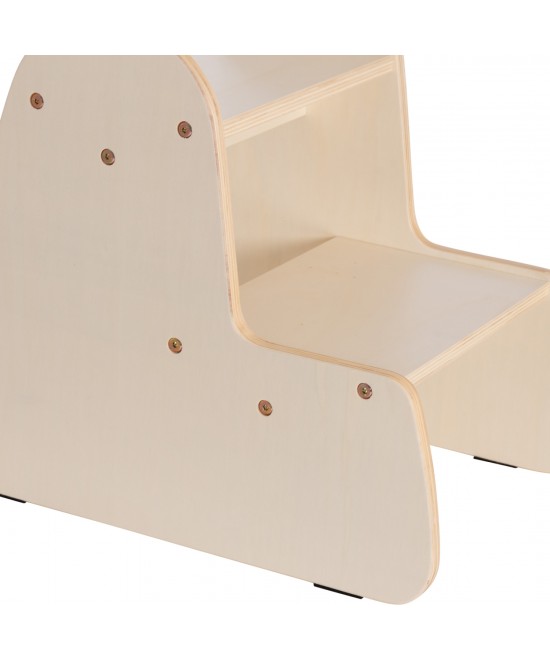 ΠΑΙΔΙΚΗ ΣΚΑΛΑ/ΣΚΑΜΠΟ RICKI HM18340.01 MDF & ΚΟΝΤΡΑΠΛΑΚΕ ΦΥΣΙΚΟ 33x43.5x40.5Υεκ