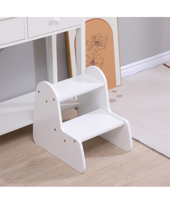 ΠΑΙΔΙΚΗ ΣΚΑΛΑ/ΣΚΑΜΠΟ RICKI HM18340.03 MDF & ΚΟΝΤΡΑΠΛΑΚΕ ΛΕΥΚΟ 33x43.5x40.5Υεκ