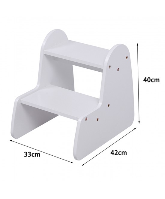 ΠΑΙΔΙΚΗ ΣΚΑΛΑ/ΣΚΑΜΠΟ RICKI HM18340.03 MDF & ΚΟΝΤΡΑΠΛΑΚΕ ΛΕΥΚΟ 33x43.5x40.5Υεκ