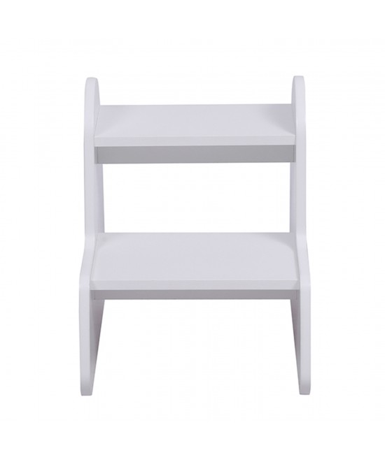 ΠΑΙΔΙΚΗ ΣΚΑΛΑ/ΣΚΑΜΠΟ RICKI HM18340.03 MDF & ΚΟΝΤΡΑΠΛΑΚΕ ΛΕΥΚΟ 33x43.5x40.5Υεκ