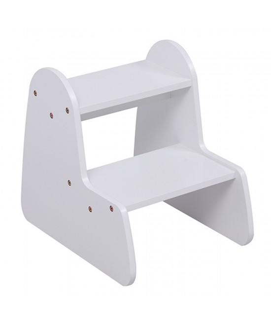 ΠΑΙΔΙΚΗ ΣΚΑΛΑ/ΣΚΑΜΠΟ RICKI HM18340.03 MDF & ΚΟΝΤΡΑΠΛΑΚΕ ΛΕΥΚΟ 33x43.5x40.5Υεκ