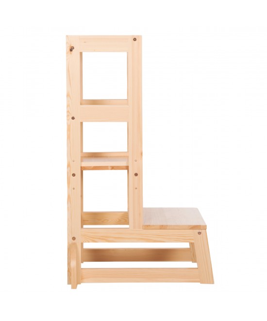 ΠΥΡΓΟΣ ΕΚΜΑΘΗΣΗΣ τ.MONTESSORI PEPE HM9291.01 ΞΥΛΟ ΠΕΥΚΟΥ ΦΥΣΙΚΟ 55x53x90Υεκ