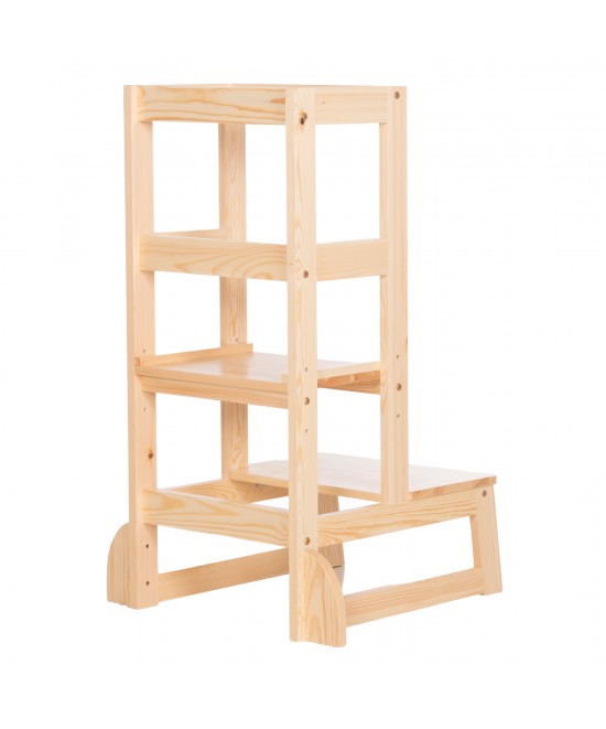 ΠΥΡΓΟΣ ΕΚΜΑΘΗΣΗΣ τ.MONTESSORI PEPE HM9291.01 ΞΥΛΟ ΠΕΥΚΟΥ ΦΥΣΙΚΟ 55x53x90Υεκ