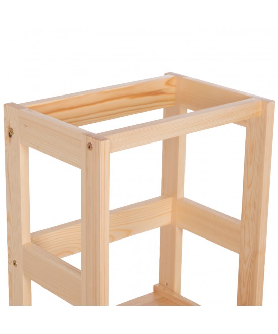 ΠΥΡΓΟΣ ΕΚΜΑΘΗΣΗΣ τ.MONTESSORI PEPE HM9291.01 ΞΥΛΟ ΠΕΥΚΟΥ ΦΥΣΙΚΟ 55x53x90Υεκ