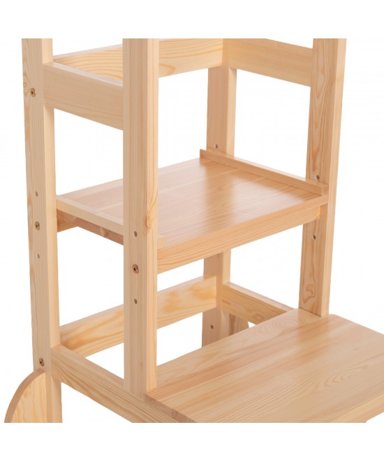 ΠΥΡΓΟΣ ΕΚΜΑΘΗΣΗΣ τ.MONTESSORI PEPE HM9291.01 ΞΥΛΟ ΠΕΥΚΟΥ ΦΥΣΙΚΟ 55x53x90Υεκ