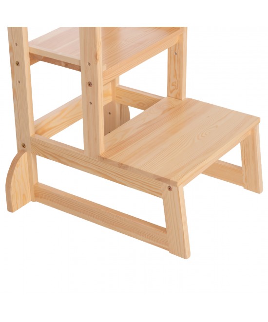 ΠΥΡΓΟΣ ΕΚΜΑΘΗΣΗΣ τ.MONTESSORI PEPE HM9291.01 ΞΥΛΟ ΠΕΥΚΟΥ ΦΥΣΙΚΟ 55x53x90Υεκ