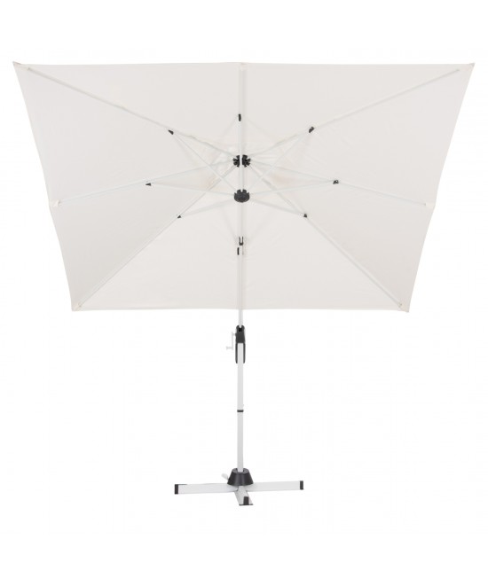 ΟΜΠΡΕΛΑ ΠΙΣΙΝΑΣ JAVANTE HM6623.02 ΛΕΥΚΟ ΑΛΟΥΜΙΝΙΟ & ΣΚΙΑΣΤΡΟ 2.7x2.7x2.7Yμ