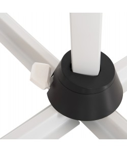 ΟΜΠΡΕΛΑ ΠΙΣΙΝΑΣ JAVANTE HM6623.02 ΛΕΥΚΟ ΑΛΟΥΜΙΝΙΟ & ΣΚΙΑΣΤΡΟ 2.7x2.7x2.7Yμ