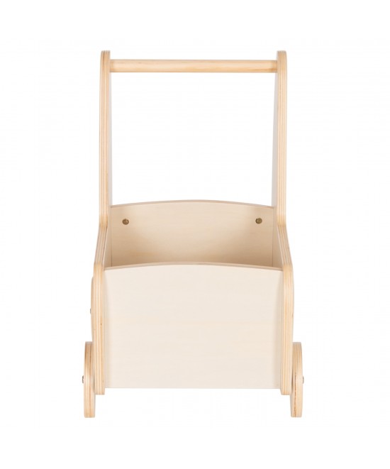 ΠΑΙΔΙΚΟ ΤΡΟΛΕΥ/ΚΑΡΟΤΣΑΚΙ RICKI HM18341.01 MDF & ΚΟΝΤΡΑΠΛΑΚΕ ΦΥΣΙΚΟ 33x45x50Υεκ