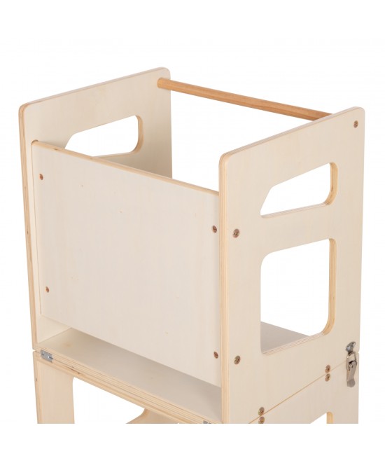 ΠΥΡΓΟΣ ΕΚΜΑΘΗΣΗΣ ΜΕ ΠΙΝΑΚΑ RICKI HM18344.01 ΞΥΛΟ ΠΕΥΚΟΥ ΦΥΣΙΚΟ 43x32x84Υεκ