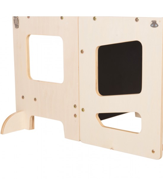 ΠΥΡΓΟΣ ΕΚΜΑΘΗΣΗΣ ΜΕ ΠΙΝΑΚΑ RICKI HM18344.01 ΞΥΛΟ ΠΕΥΚΟΥ ΦΥΣΙΚΟ 43x32x84Υεκ