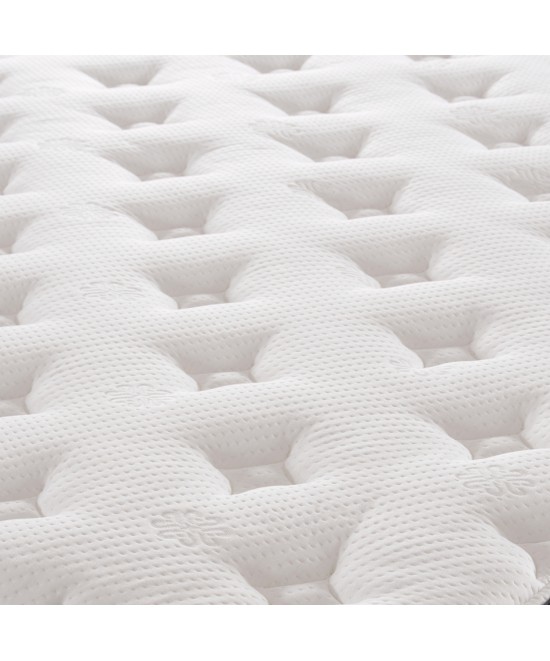 ΚΡΕΒΑΤΙ ΗΜΙΔΙΠΛΟ ΜΕ ΣΤΡΩΜΑ DOLORES HM10746.03 ΜΠΕΖ ΥΦΑΣΜΑ τ.NUBUCK--ΓΙΑ 120x200εκ