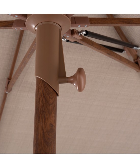 ΟΜΠΡΕΛΑ ΕΠΑΓΓΕΛΜΑΤΙΚΗ GLADELL 3X3m HM6604.02 ΜΠΕΖ ΠΑΝΙ-HEAT TRANSFER ΑΛΟΥΜΙΝΙΟ
