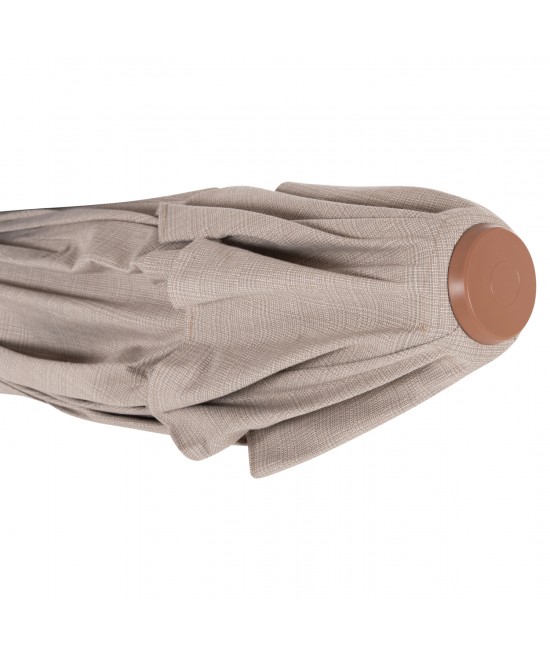 ΟΜΠΡΕΛΑ ΕΠΑΓΓΕΛΜΑΤΙΚΗ GLADELL 3X3m HM6604.02 ΜΠΕΖ ΠΑΝΙ-HEAT TRANSFER ΑΛΟΥΜΙΝΙΟ