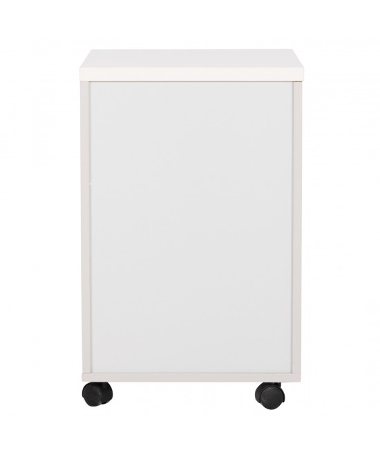 ΣΥΡΤΑΡΙΕΡΑ ΓΡΑΦΕΙΟΥ ΜΕ ΚΛΕΙΔΑΡΙΑ VANCE HM2159 ΛΕΥΚΗ ΜΕΛΑΜΙΝΗ-ΡΟΔΑΚΙΑ 39x40x60Υεκ.