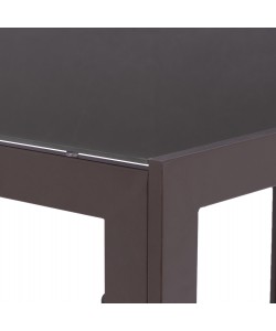 ΣΕΤ ΤΡΑΠΕΖΑΡΙΑΣ 5ΤΜΧ ΕΞΩΤ.ΧΩΡΟΥ LEOFER HM21009 ΤΡΑΠΕΖΙ & 4 ΠΟΛΥΘΡΟΝΕΣ--ΚΑΦΕ