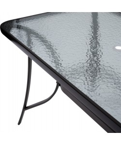 ΣΕΤ ΤΡΑΠΕΖΑΡΙΑΣ 6ΤΜΧ ΕΞΩΤ.ΧΩΡΟΥ BRAVO HM11543.02 ΤΡΑΠΕΖΙ-ΟΜΠΡΕΛΑ-4 ΠΟΛΥΘΡΟΝΕΣ--ΚΑΦΕ