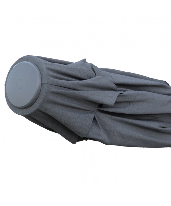 ΕΠΑΓΓΕΛΜΑΤΙΚΗ ΟΜΠΡΕΛΑ 4x4x3,55Yμ GLADELL HM6605.01 ΑΝΟΔ.ΑΛΟΥΜΙΝΙΟ-ΑΚΡΥΛΙΚΟ ΠΑΝΙ