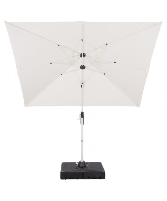 ΕΠΑΓΓΕΛΜΑΤΙΚΗ ΟΜΠΡΕΛΑ 2.7x2.7μ ΜΕ ΒΑΣΗ ΝΕΡΟΥ JAVANTE HM10857.02 ΛΕΥΚΟ ΑΛΟΥΜ. & ΠΑΝΙ