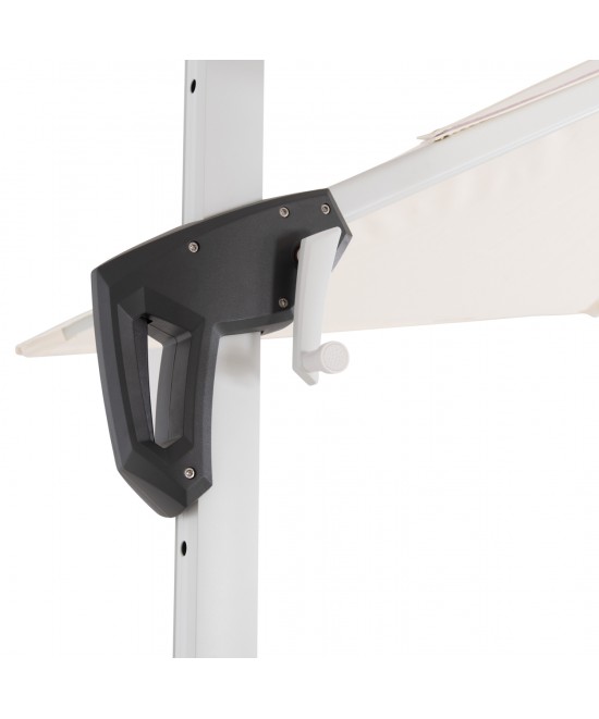 ΕΠΑΓΓΕΛΜΑΤΙΚΗ ΟΜΠΡΕΛΑ 2.7x2.7μ ΜΕ ΒΑΣΗ ΝΕΡΟΥ JAVANTE HM10857.02 ΛΕΥΚΟ ΑΛΟΥΜ. & ΠΑΝΙ