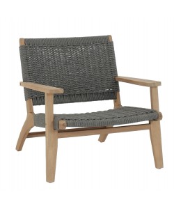 ΠΟΛΥΘΡΟΝΑ LOUNGE MONTER HM6241.02 ΞΥΛΟ ΑΚΑΚΙΑΣ ΦΥΣΙΚΟ-ΣΧΟΙΝΙ ΓΚΡΙ 63.5x60x69Υεκ