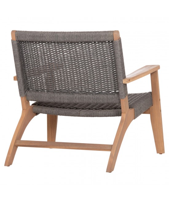 ΠΟΛΥΘΡΟΝΑ LOUNGE MONTER HM6241.02 ΞΥΛΟ ΑΚΑΚΙΑΣ ΦΥΣΙΚΟ-ΣΧΟΙΝΙ ΓΚΡΙ 63.5x60x69Υεκ